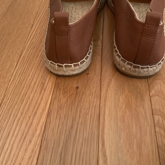 Ralph Lauren Brown Cameryn Espradille Flats - 8 - Picture 4 of 10